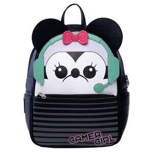Loungefly Gamer Girl Minnie Mouse Backpack